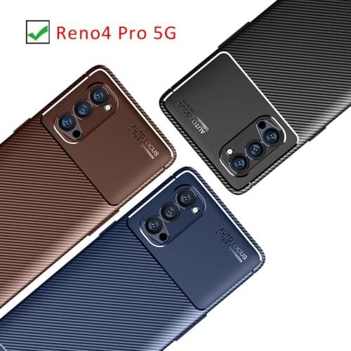Case for oppo reno4 pro 5g bumper cover on reno 4pro remo 4 reno4pro protective phone coque back bag silicone matte soft tpu 360