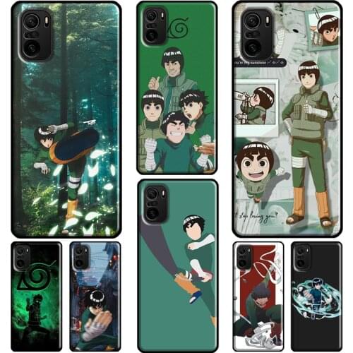 Rock Lee Anime For Xiaomi Redmi Note 9 7 8 Pro 8T 9S Note 10 Pro Case For Redmi 9C 9A 8A 7A 9 9T Coque