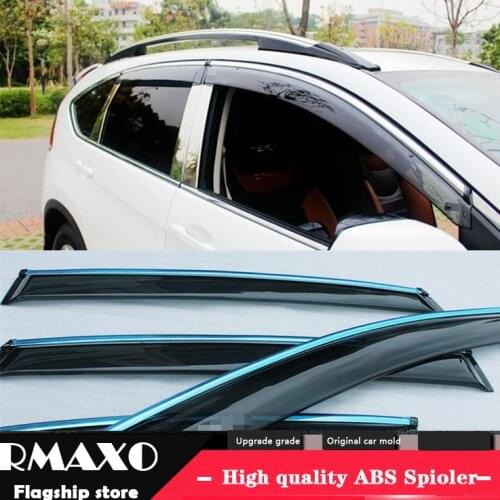 For Honda CRV Plastic Window Visor 2017 Vent Shades Sun Rain Deflector Guard For Honda CR-V 4PCS/SET