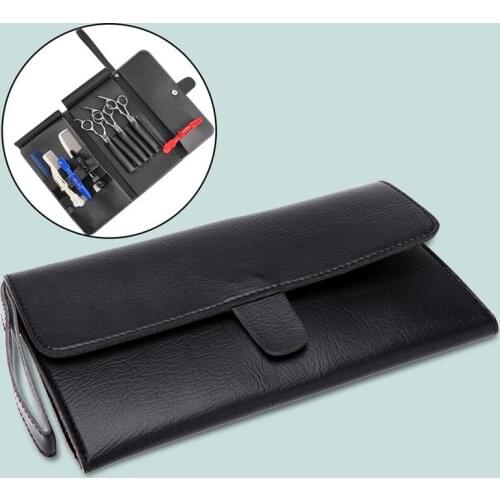 PU Leather Hairdressing Tools Bags Hair Scissor Case Waist Pack Pouch Holder Hair Styling Tools Accessories