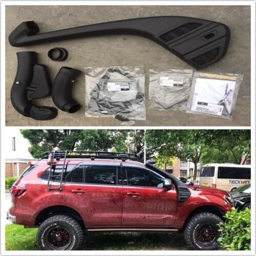 4*4 EXTERIOR PARTS LLDPE Snorkel KIT SET Air Intake Snorkel Kit Set FIT FOR RANGER T7 2016-2017 xlt Wildtrak car accessories