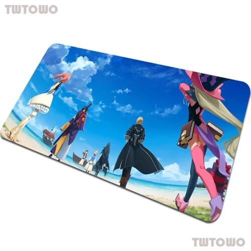 Tales Of Mousepad 900x400x2mm Kawaii Computer Mouse Mat Gamepad Pc Gamer Gaming Mousemat Cute Desk Pad Office Padmouse