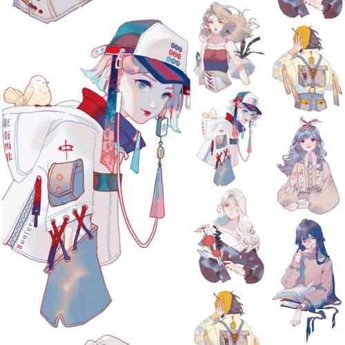 Lovely Girl Washi PET Tape