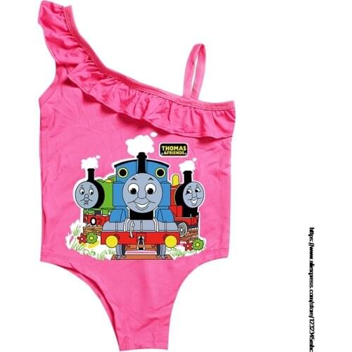 Summer Childrens Little Girls Swimwear Toddler Tomas Bikini Elsa Princess Swimsuit One Piece Kid Bathing Suit