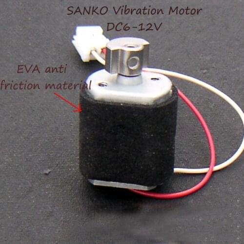 DC 6V-12V Micro Vibrating Vibration Motor SANKO Precision Electric Vibrator For Massager Gamepad DIY