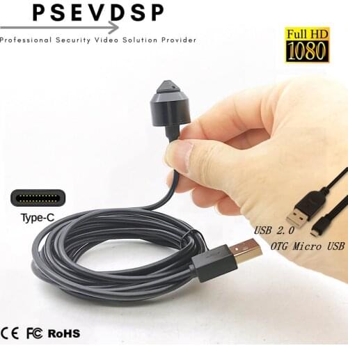 19mm Diamater HD 1080P 2MP Mini USB Camera UVC Bullet Camera Mini Webcam Windows Linux Andorid for Bank ATM Machine Vending