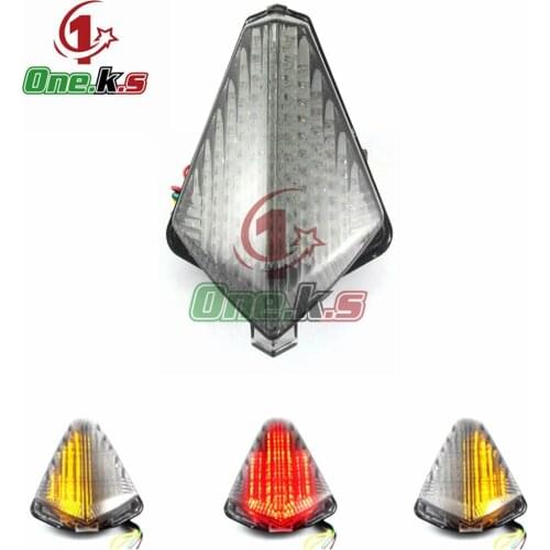 Motorcycle accessories For YAMAHA R1 2007 2008 LED rear Tail Light integrated turn signal function Brake light