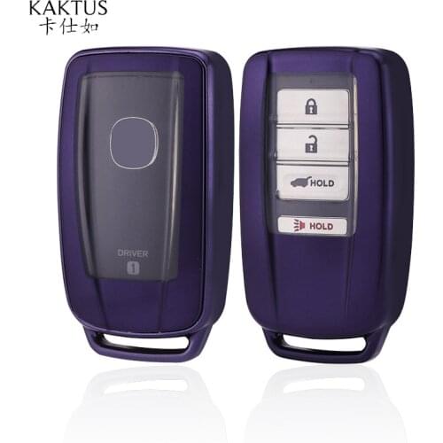 Soft TPU Car Key Case for Acura RLX RDX MDX ILX TLX 2016 2017 Smart Remote Control Fob Shell Cover Keychain Protector Bag