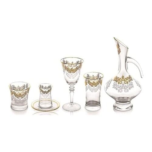 Schafer 61 Leg Carol Swan Glass Cup Set
