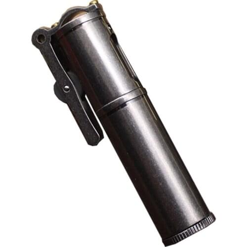 New retro Trenches metal windproof kerosene lighter personalized rotary lighter outside tool