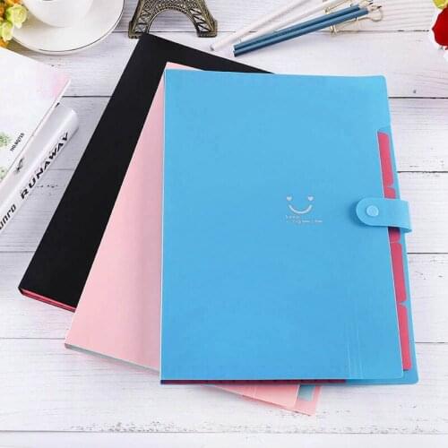 Pockets Document Bag File Folder Expanding Wallet Cells Portable Organ Bag A4 Organizer Paper Holder Office School Supplies