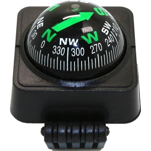 Outdoor portable mini car compass high quantity Guide ball Adjustable angle compass