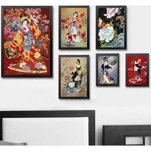 Japanese Morita Vintage Retro Wall Art Paint Wall Decor Canvas Prints Canvas Art Poster Oil Paintings No Frame