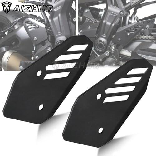 Footrest Protector FOR YAMAHA XSR700 XTribute 2021 2020 MT07 Tracer MT 07 FZ07 Motorcycle Foot Peg Heel Plates Guard TRACER 7 GT