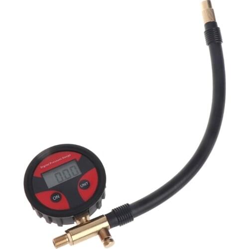 0-200PSI Digital Tyre Tire Air Pressure Gauge LCD Manometer Car Truck Motorcycle