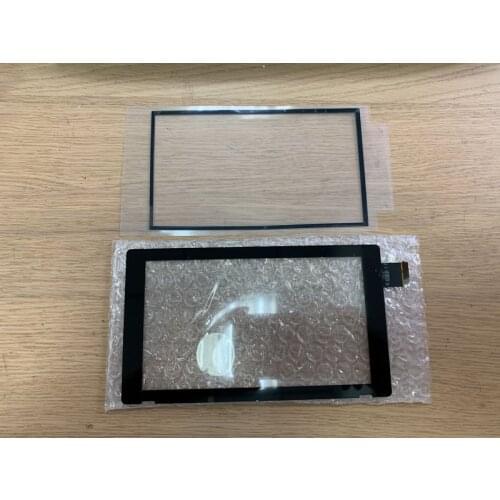 1set for nintendo switch ns touch screen part + Dust-proof sponge double-sided adhesive sticker