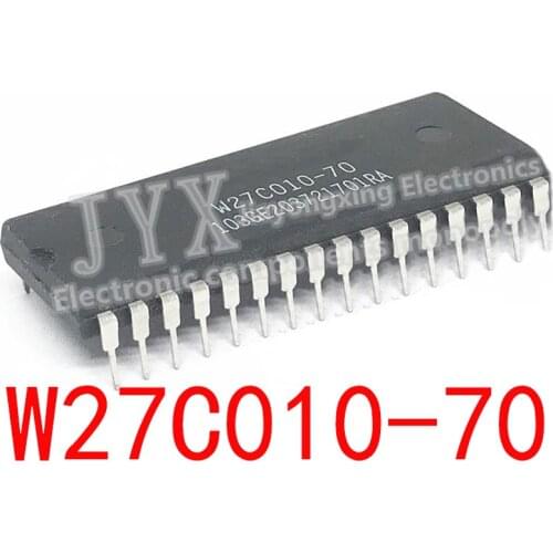 10pcs/lot W27C010-70 W27C010 DIP32 27C010 W27C01-70 W27C010-15 W27E010-70