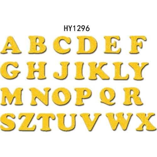 7CM 26 letter cutting dies 2019 new die cut &wooden dies Suitable for common die cutting machines on the market