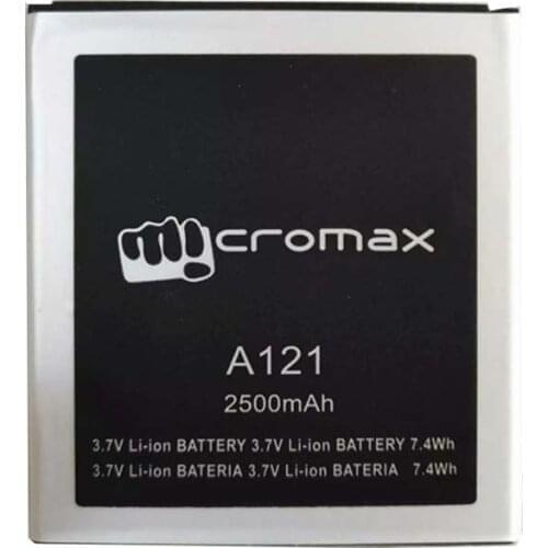 2500mAh a121 battery for micromax a121 battery Batterie Bateria