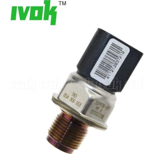 Genuine Diesel Fuel Rail Pressure Sensor For AUDI A6 A7 Q5 Q7 A8 A5 3.0 Tdi 05A906051 55PP28-01 05A 906 051