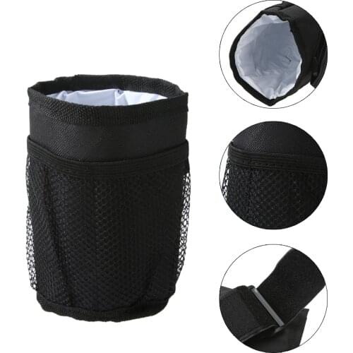 Baby Pram Stroller Accessories Waterproof Carriage Insulated Cup Holder Bottle Drink Container Infant Cart Organizer Bag