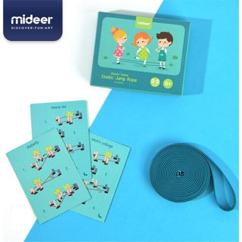 Classic Kids Outdoor Jump Game Elastic Rubber Jump Rope Toys For Children Outside Party Sport Family Cooperation Educational Toy