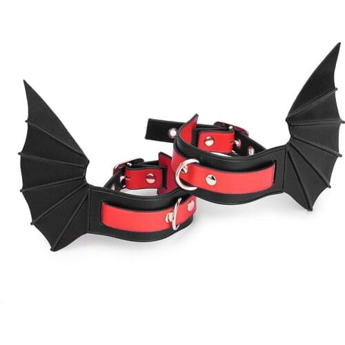 Bat Wings Hands and Feet Accessories Women Gothic Style Fashion Cos Dance Wear Halloween Bat Wing Accessories