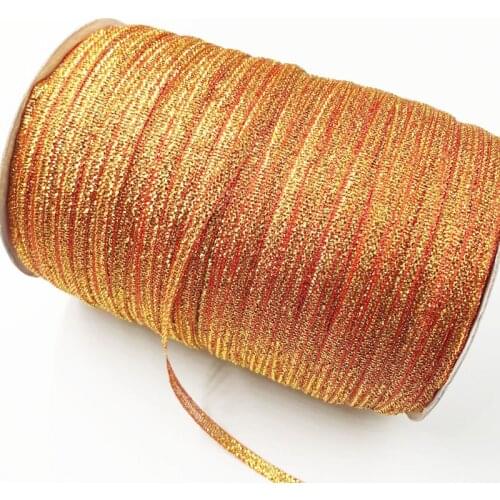 20 meters/lot) 1/8'' (3mm) Red Metallic Glitter Ribbon Colorful gift package ribbons wholesale 26