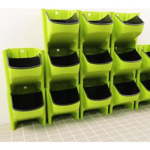 Creative Vertical Greening Hanging Flowerpot Garden Balcony Plant Pot Container