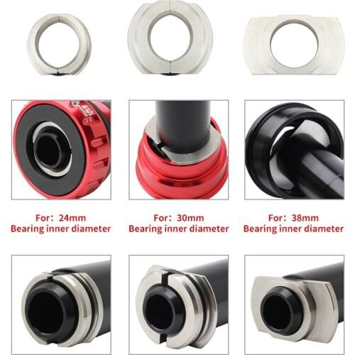 Bicycle Disassembly and Installation of The Axle Bearing Tool 24/30/38mm Stainless Steel Reducing Bicycle Parts Bottom Bracket