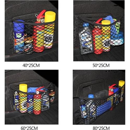 Car Seat Storage Bag Mesh Net Pocket Bag for Seat LEON ST FR FR+ CUPRA Ibiza Altea Cordoba Toledo Alhambra Arona Ateca