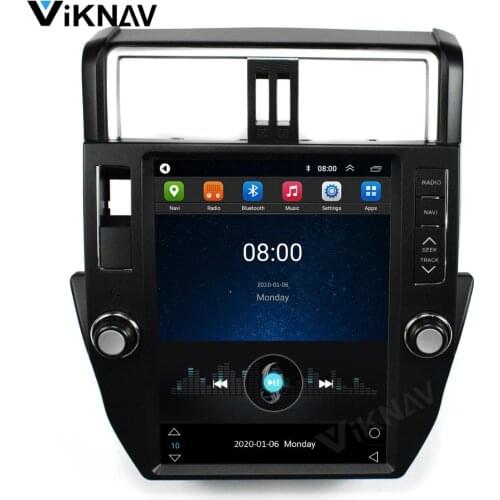 Viknav Android system multimedia player for-Toyota Prado 2010 GPS navigation radio stereo tape recorder car DVD auto navi video