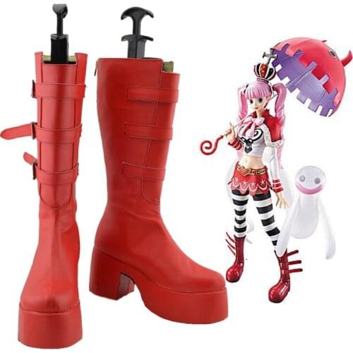 Perona Cosplay Boots Women Halloween Custom Made Shoes