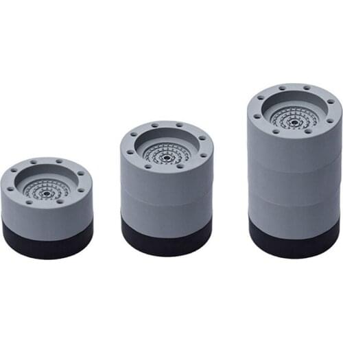 4 PCS Foot Pads Washing Machine Anti Vibration Washer Feet Pad Anti Slip Rubber Foot Pad for Washing Machines