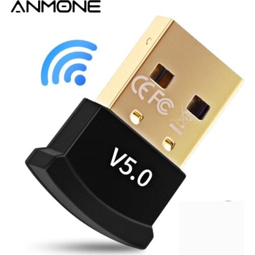 True 5.0 Bluetooth Adapter USB Bluetooth Transmitter For PC Computer Receptor Laptop Earphone Audio Printer Data Dongle Receiver