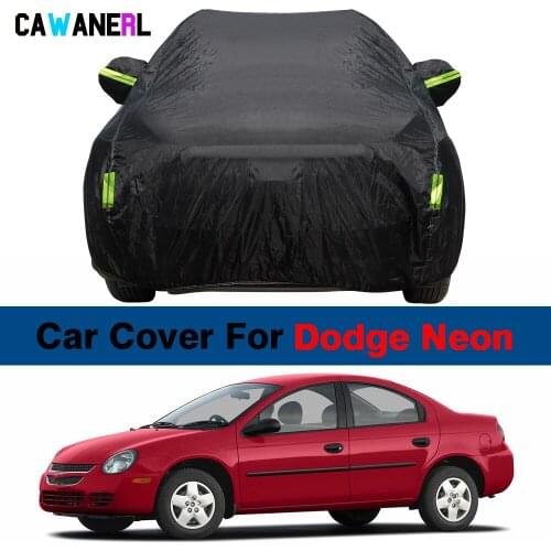 Full Car Cover For Dodge Neon Outdoor Indoor Anti-UV Sun Shade Rain Snow Ice Dust Protection Waterproof Auto Cover