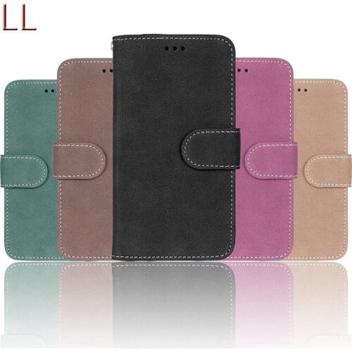 For Huawei Y5 Y7 Prime Y9 / P Smart+ 2019 Flip Case For Honor 20Pro 10i 8s Wallet Leather Matte For Enjoy 9 9s Plus Vintage Hold