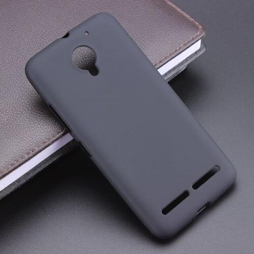 For Lenovo C2 Black Gel TPU Slim Soft Anti Skiding Case Back Cover For Lenovo Vibe C2 Phone Rubber silicone Bag Coque Fundas