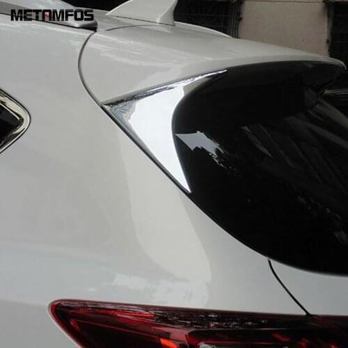 For Mazda CX-5 CX5 Hatchback 2012-2014 2015 2016 Side Tail Wing Streamer Spoiler Sopiler Molding Trim Exterior Car Accessories