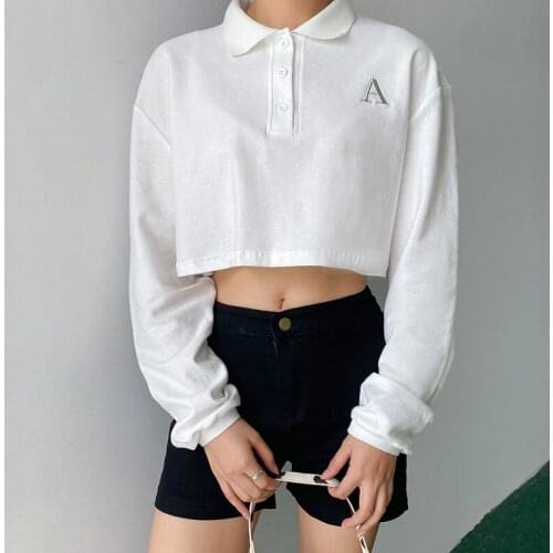 Женские укороченные футболки Kalenmos China At AliExpress