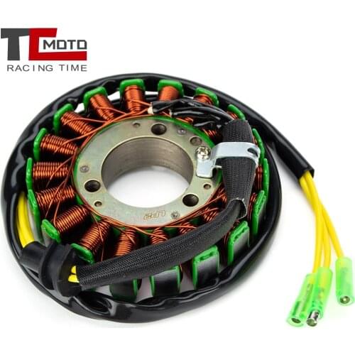 TCMOTO Generator Stator Coil For Kawasaki VN750 Vulcan 750 VN750 Twin ZN700 LTD GPZ750 ZX750 1984-2006 21003-1118 21003-1062