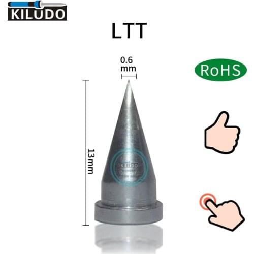 KILUDO 5PCS LTT 0.6MM soldeirng for Weller WSP80 Iron Tip WSD81 FE75 MPR80