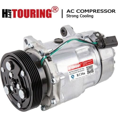 A3 tt compressor ac for VW Polo Golf Bora Sharan AUDI A3 SKODA Octavia 1J0820803A 1J0820803B 1J0820803L 1J0820803N 7M0820803B