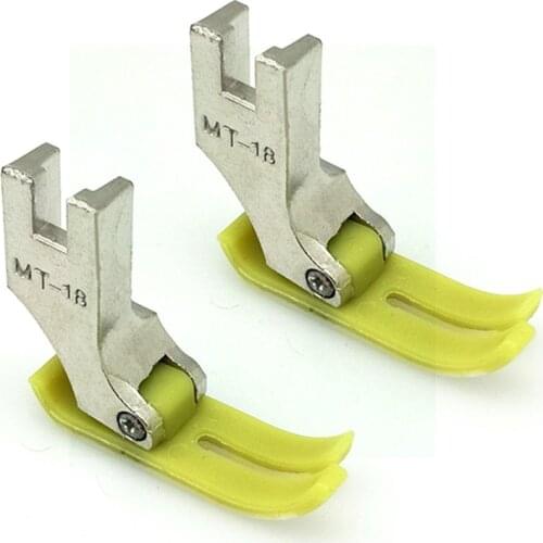 2pc New Non Stick Bottom Sewing Foot Home Handy Tools Industrial Needle Work Presser Sewing Machine Accessories Supplies 5BB5025