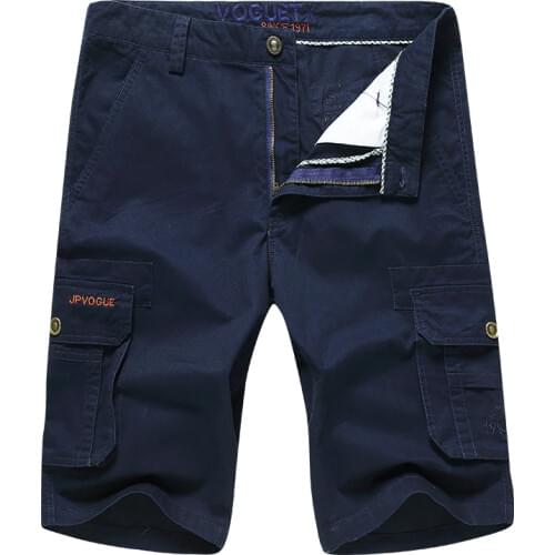 Men Outdoor Summer Pockets Shorts Sports Climbing Hiking 100% Cotton breathable Denim Short Pants Male half Cago Trousers