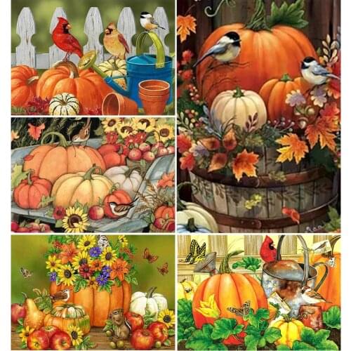 5D DIY Diamond Painting Bird Cross Stitch Kit Full Drill Square Embroidery Mosaic Art Picture of Rhinestones Halloween Gift