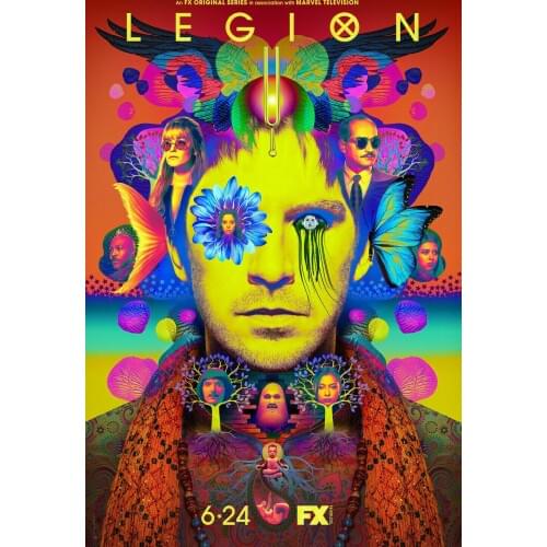 Legion FX TV Art Film Print Silk Poster Home Wall Decor 24x36inch