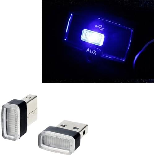 Universal Car-Styling USB LED Atmosphere Lights Decorative Lamp for Lada Priora Sedan sport Kalina Granta Vesta X-Ray XRay