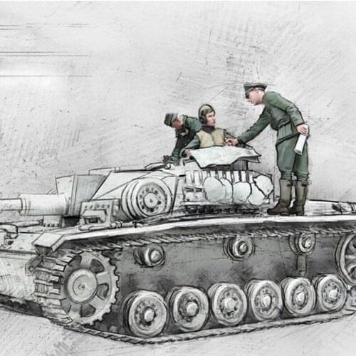 1/35 Resin Model Building Kit Figure