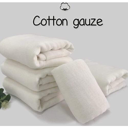 1 m *0.88 m Cotton Gauze Medical Gauze, Tofu Gauze, Steamer Cloth, White Yarn DIY Manual Cloth